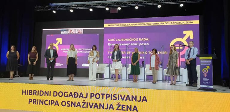 Privredna komora FBiH postala prva komora potpisnica UN principa za osnaživanje žena u regionu